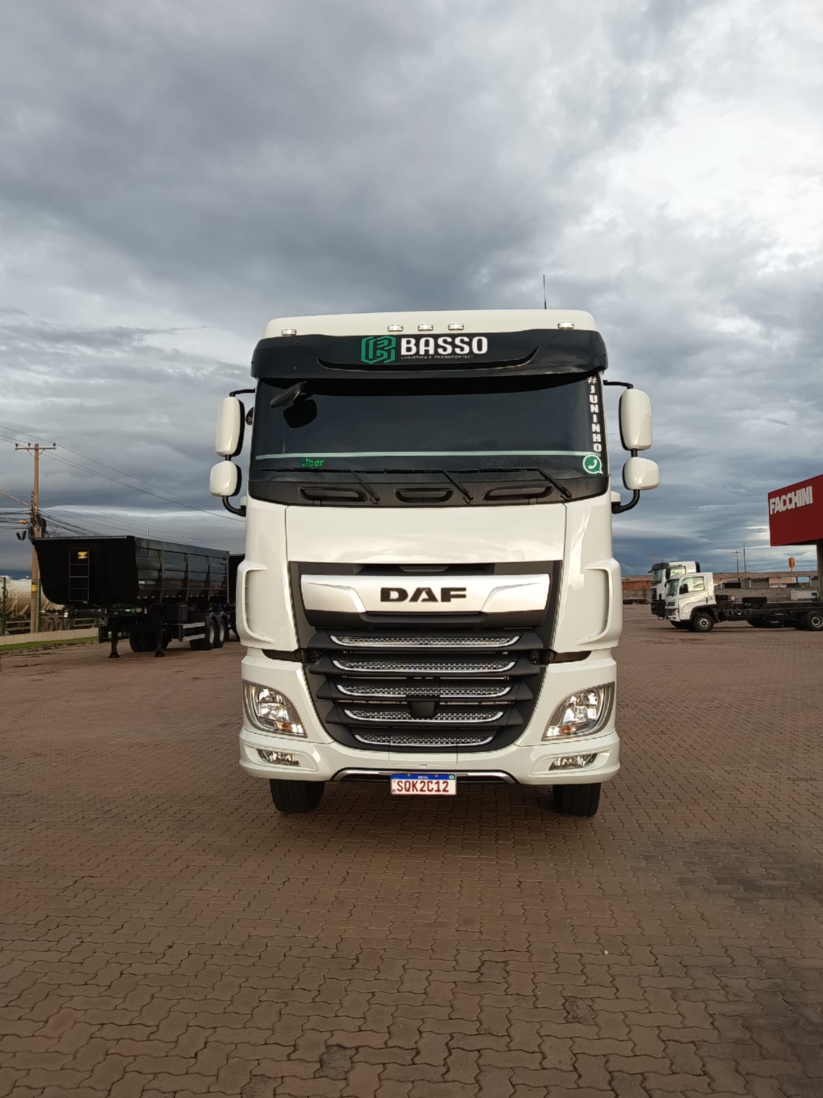 Frota Basso pronta para operacao logistica